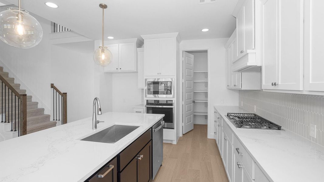 Furnished interior view inside a new home in StoneCreek Estates, Richmond (Image 7).