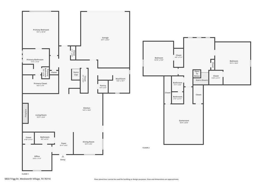 View of floor plan / room layout View of floor plan / room layout