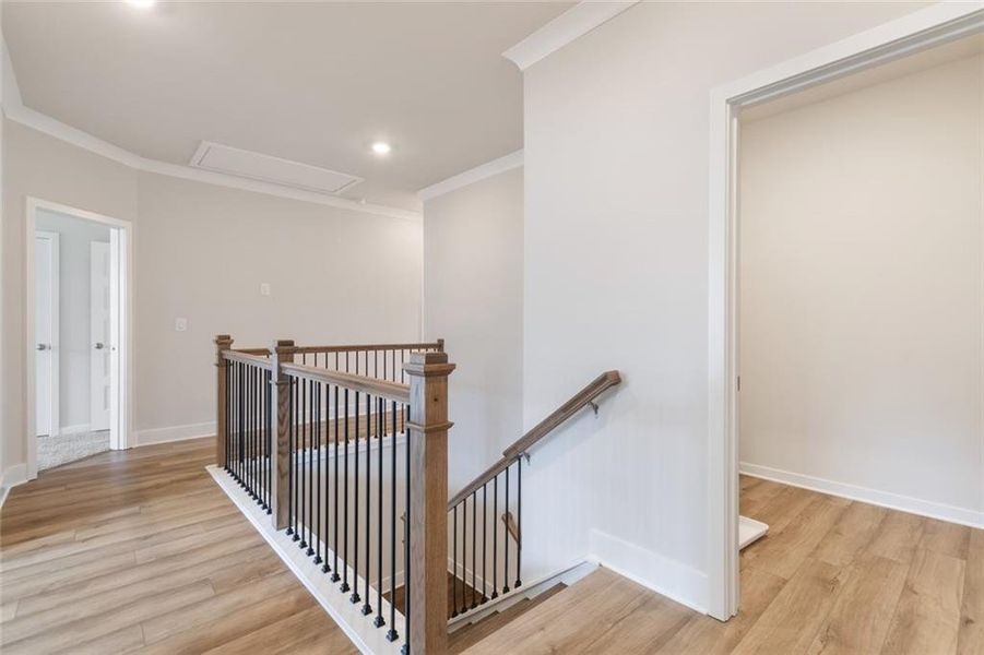 Spacious, unfurnished interior of a new home in Rosewood Lake Estates, Hoschton (Image 29).