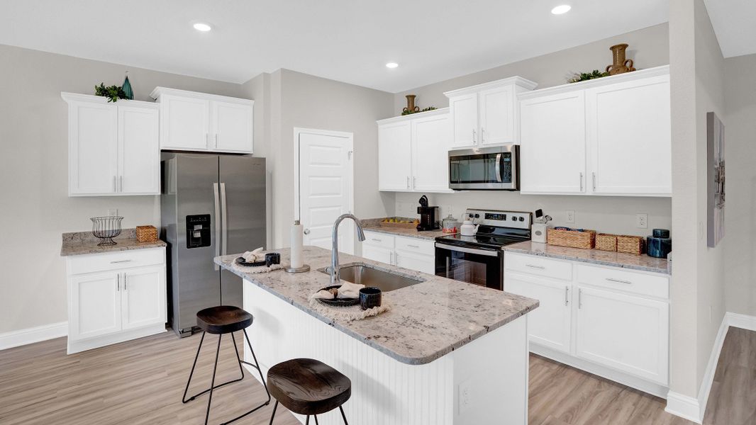 Representative furnished interior of a home built from the Jasmine by D.R. Horton in Palm Ridge, Guyton (Image 14). Representative furnished interior of a home built from the Jasmine by D.R. Horton in Palm Ridge, Guyton (Image 14).