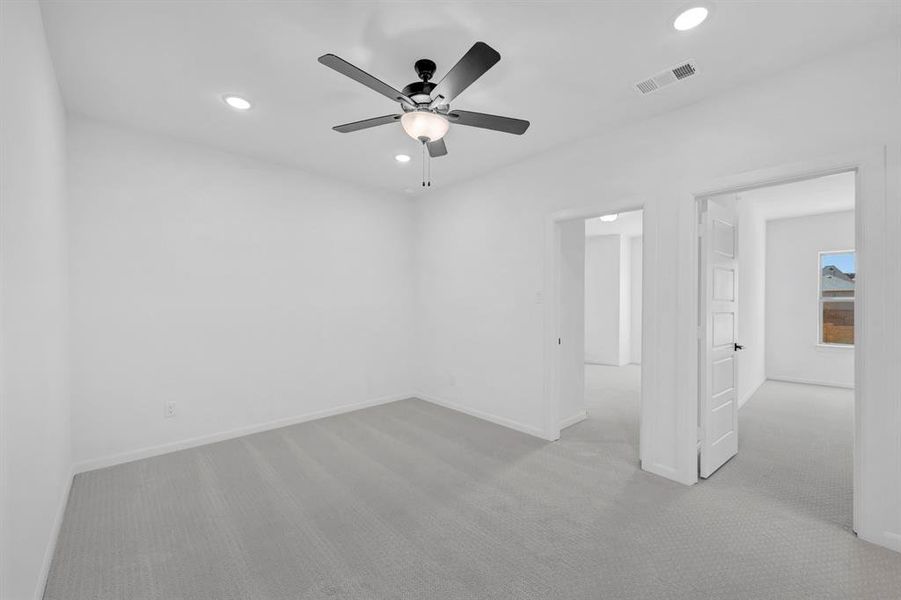 Spacious, unfurnished interior of a new home in Hillside at Las Colinas, Irving (Image 32). Spacious, unfurnished interior of a new home in Hillside at Las Colinas, Irving (Image 32).