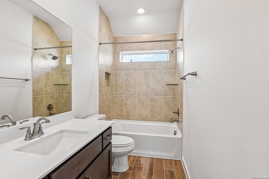 Furnished interior view inside a new home in Legacy at Lake Dunlap, New Braunfels (Image 13).