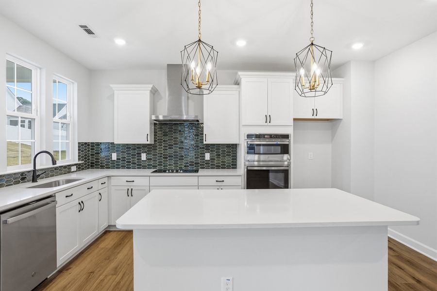Furnished interior view inside a new home in Renaissance at White Oak, Garner (Image 7).