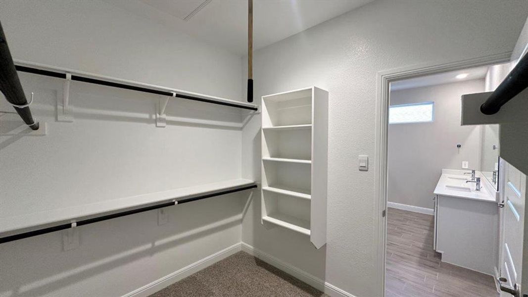 Furnished interior view inside a new home in Rock Creek West, Fort Worth (Image 8). Furnished interior view inside a new home in Rock Creek West, Fort Worth (Image 8).