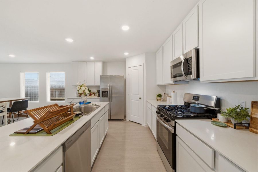 Furnished interior view inside a new home in , Hockley (Image 5).