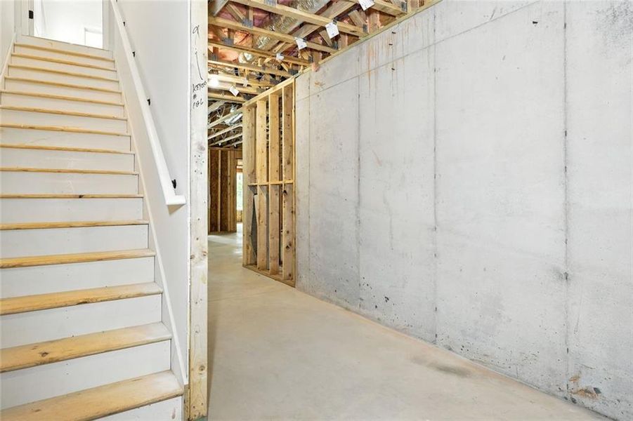 In-progress construction of a new home in , Marietta, GA (Image 22).