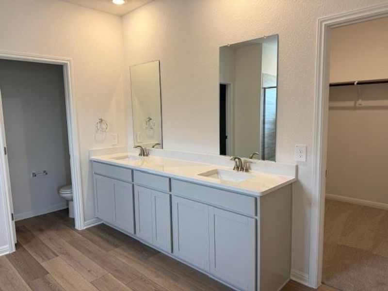 Furnished interior view inside a new home in Lakeside Meadows, Pflugerville (Image 4).