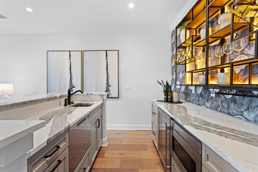 Furnished interior view inside a new home in , Tampa (Image 12).