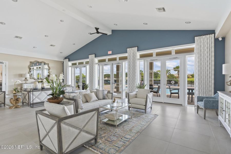 Furnished interior view inside a new home in , Palm Coast (Image 10). Furnished interior view inside a new home in , Palm Coast (Image 10).