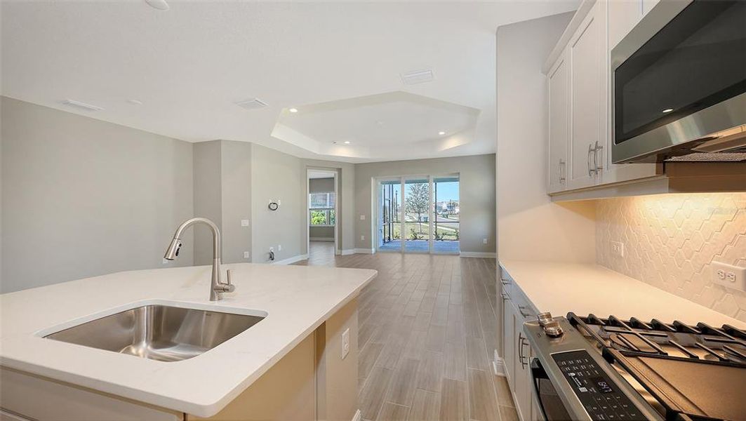 Furnished interior view inside a new home in , Venice (Image 10).