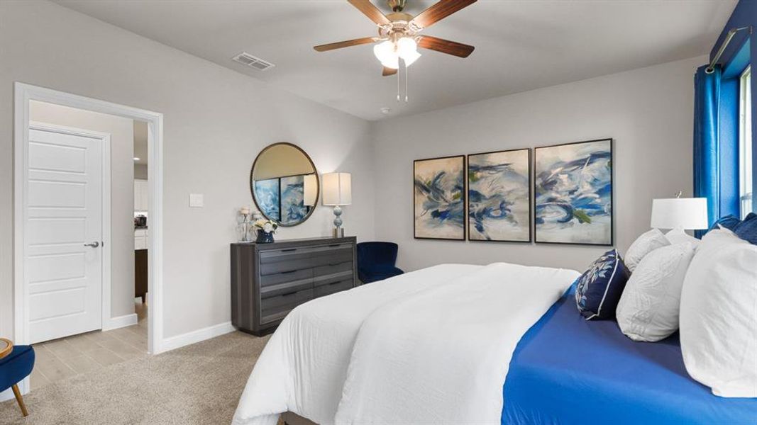 Furnished interior view inside a new home in Legado, Cleburne (Image 22). Furnished interior view inside a new home in Legado, Cleburne (Image 22).