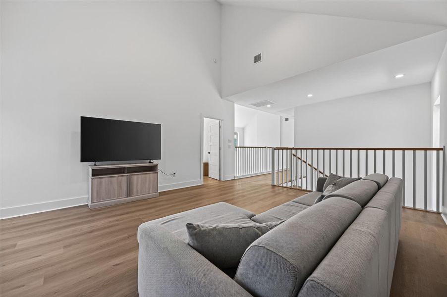 Furnished interior view inside a new home in , Conroe (Image 38).