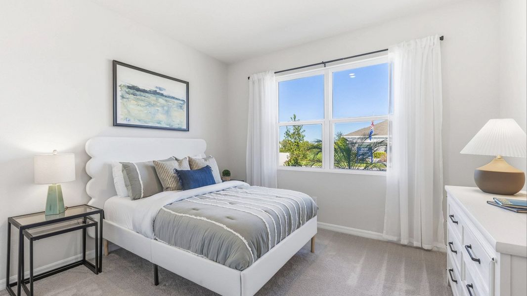 Representative furnished interior of a home built from the Delray by D.R. Horton in Legacy Preserve, Parrish (Image 15).