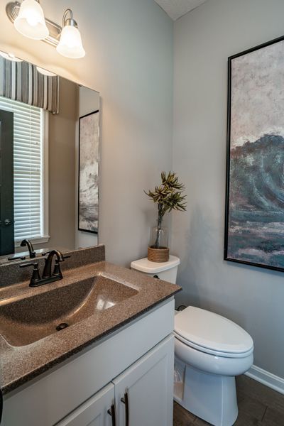 Furnished interior view inside a new home in Bridle Run, Louisville (Image 22). Furnished interior view inside a new home in Bridle Run, Louisville (Image 22).