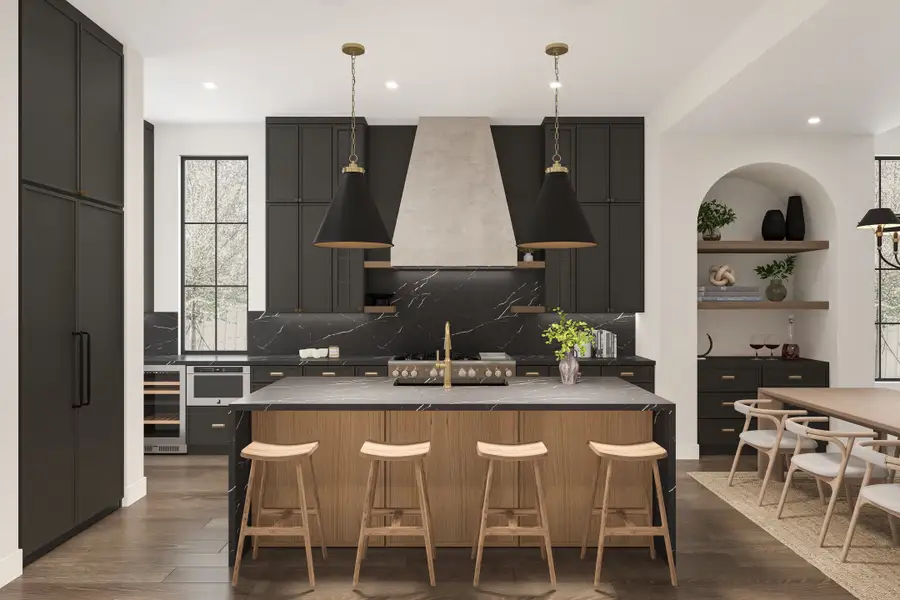 Representative furnished interior of a home built from the The Daphne by Homebound in The Villas at Lakeside, Flower Mound (Image 4).
