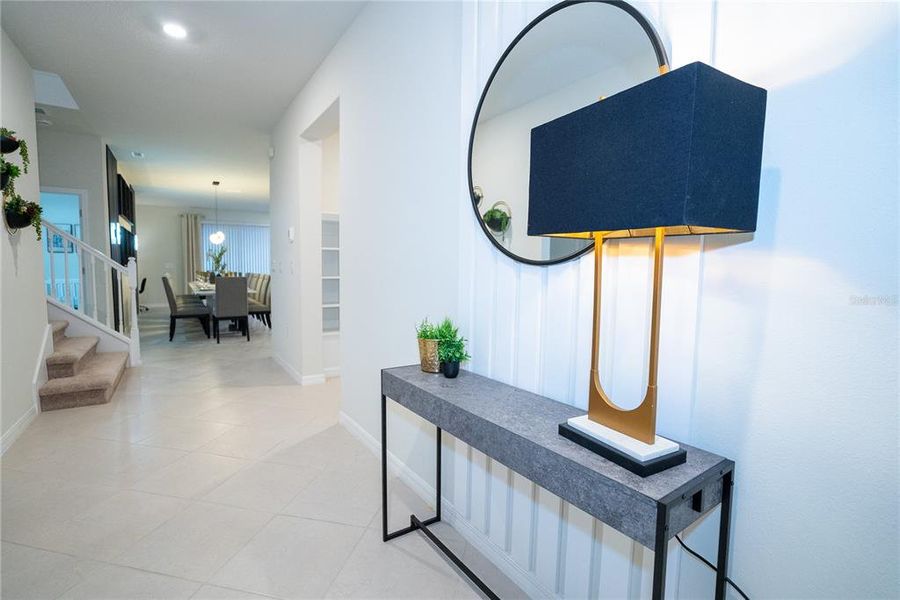 Furnished interior view inside a new home in , Clermont (Image 18). Furnished interior view inside a new home in , Clermont (Image 18).