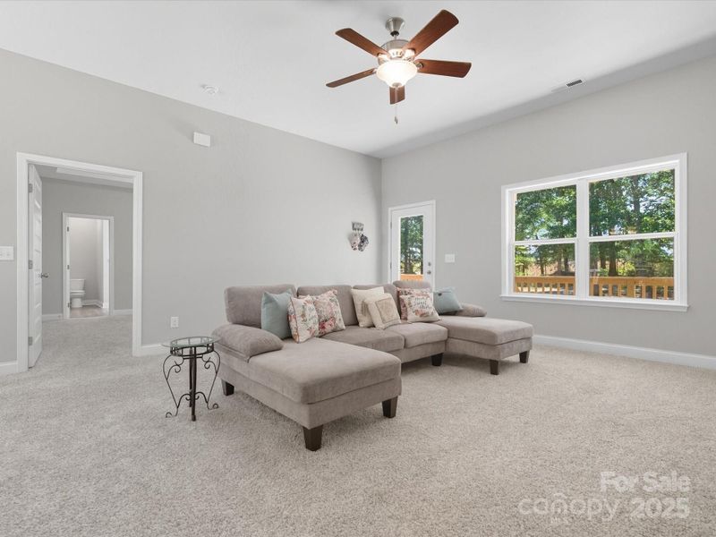 Furnished interior view inside a new home in , Wingate (Image 15).