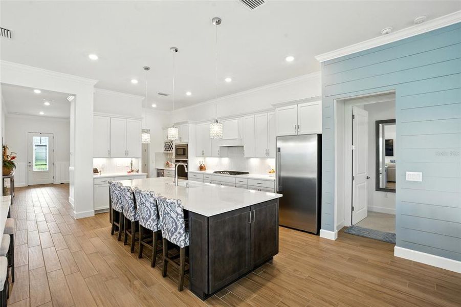 Furnished interior view inside a new home in , North Fort Myers (Image 23).