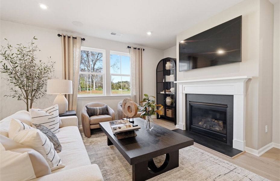 Representative furnished interior of a home built from the Valen by Pulte Homes in Harrington, Greenville (Image 14).