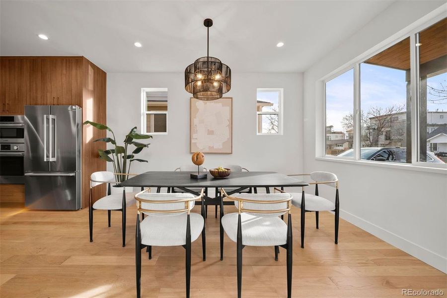 Furnished interior view inside a new home in , Denver (Image 6). Furnished interior view inside a new home in , Denver (Image 6).