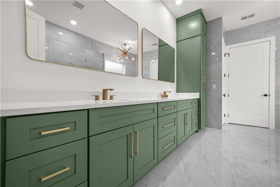 Furnished interior view inside a new home in , Atlanta (Image 30). Furnished interior view inside a new home in , Atlanta (Image 30).