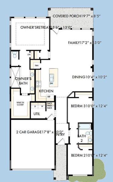 The success of a floor plan is the way you can move through it…You’ll be amazed at how well this home lives…We call it traffic patterns.