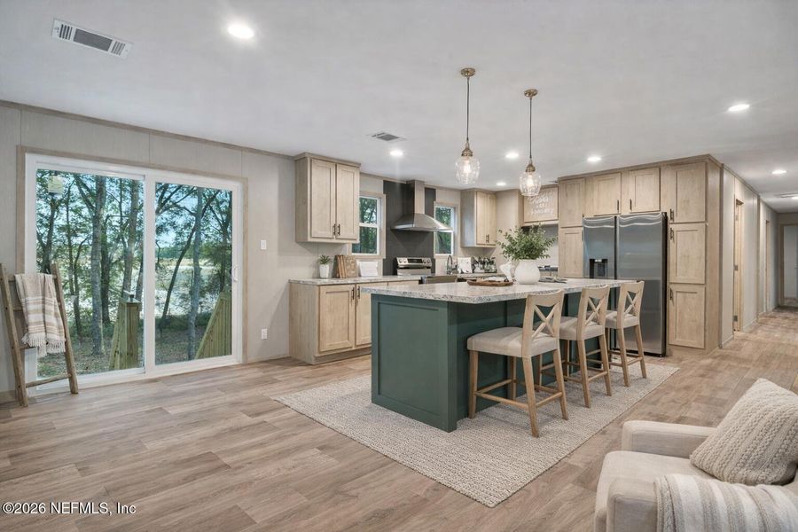 Furnished interior view inside a new home in , Keystone Heights (Image 8).