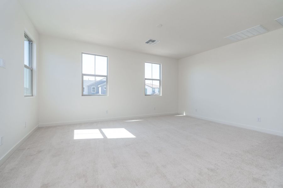 Spacious, unfurnished interior of a new home in Waterston Central, Gilbert (Image 16). Spacious, unfurnished interior of a new home in Waterston Central, Gilbert (Image 16).