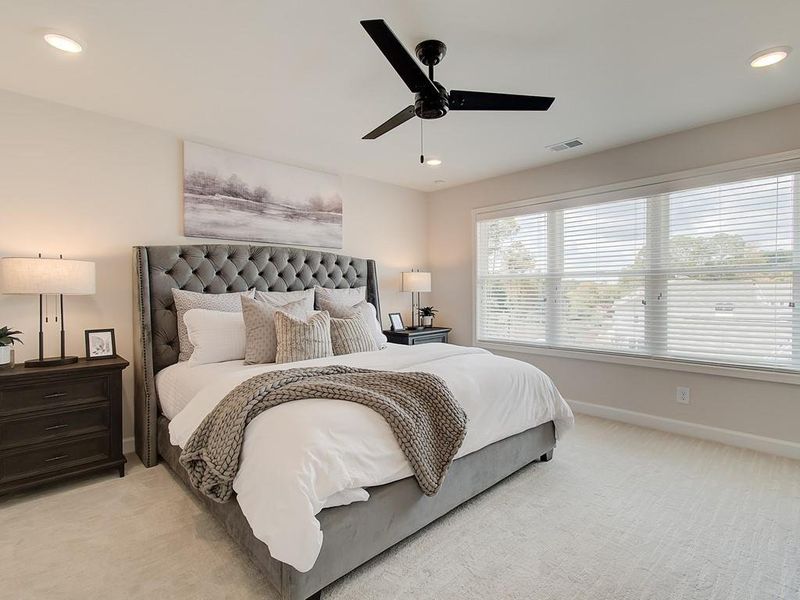 Furnished interior view inside a new home in Townes at South Main, Kennesaw (Image 23).