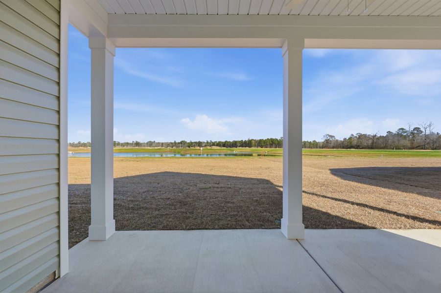 Representative exterior details of a home built from the Driftwood II by Great Southern Homes in Ashrei, Gaston (Image 35).