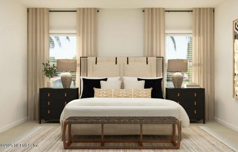 Furnished interior view inside a new home in Shearwater: Shearwater - Single Family, St. Augustine (Image 7). Furnished interior view inside a new home in Shearwater: Shearwater - Single Family, St. Augustine (Image 7).