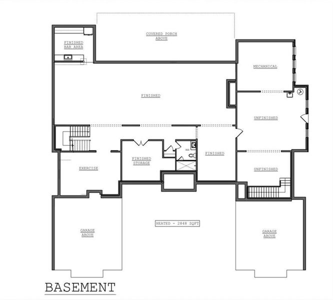 2D floor plan layout of this home in , Marietta, GA (Image 3).