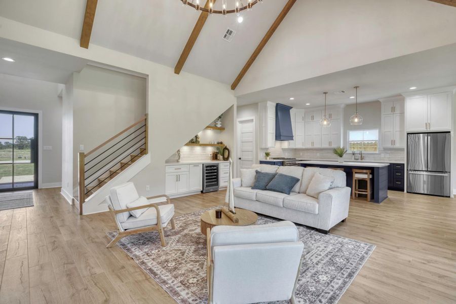 Furnished interior view inside a new home in , Somerville (Image 8). Furnished interior view inside a new home in , Somerville (Image 8).