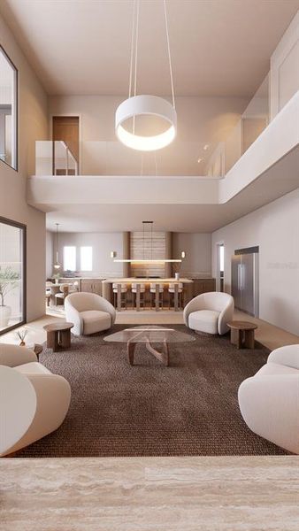 Furnished interior view inside a new home in , Madeira Beach (Image 13).