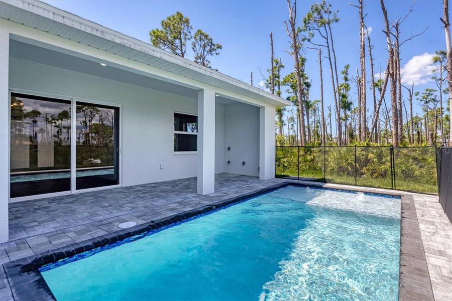 Exterior details and patio area of a home in , Placida (Image 20). Exterior details and patio area of a home in , Placida (Image 20).