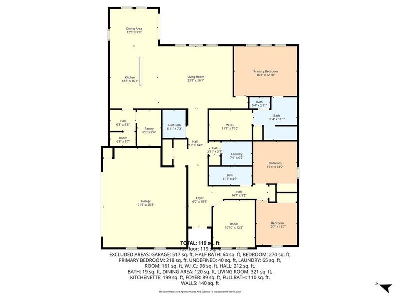 2D floor plan layout of this home in , Lorena, TX (Image 3). 2D floor plan layout of this home in , Lorena, TX (Image 3).