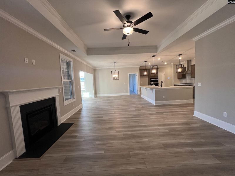 Spacious, unfurnished interior of a new home in The Cove, Sumter (Image 24).