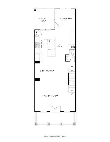 Second Floor - Kitchen Rear