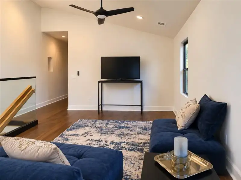 Furnished interior view inside a new home in , Atlanta (Image 5).
