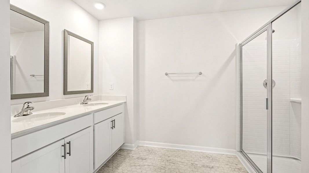 Furnished interior view inside a new home in Grand Oaks, Columbia (Image 10).
