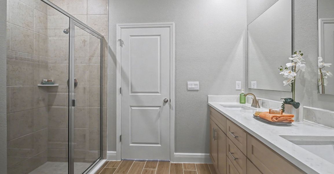 Furnished interior view inside a new home in Golden Gate, Naples (Image 24).