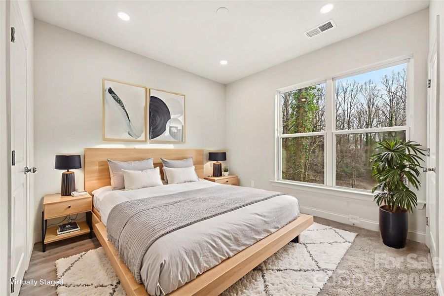 Furnished interior view inside a new home in , Newton (Image 11).