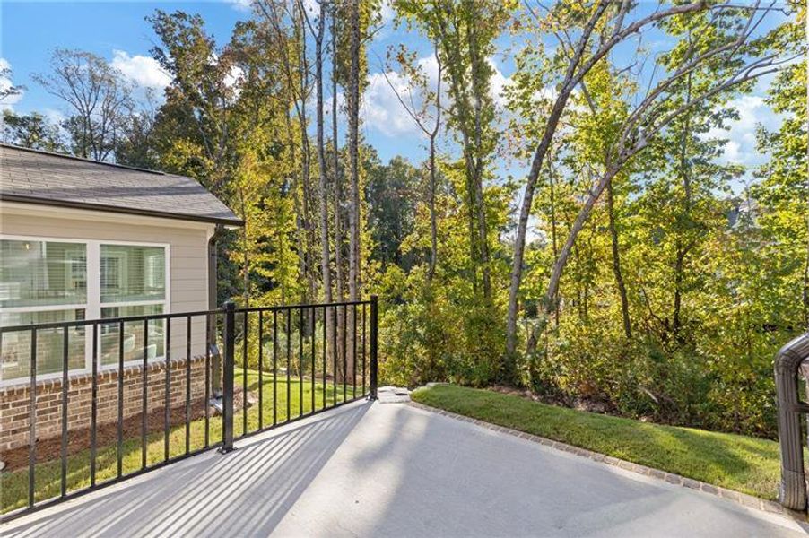 Exterior details and patio area of a home in , Dacula (Image 3).