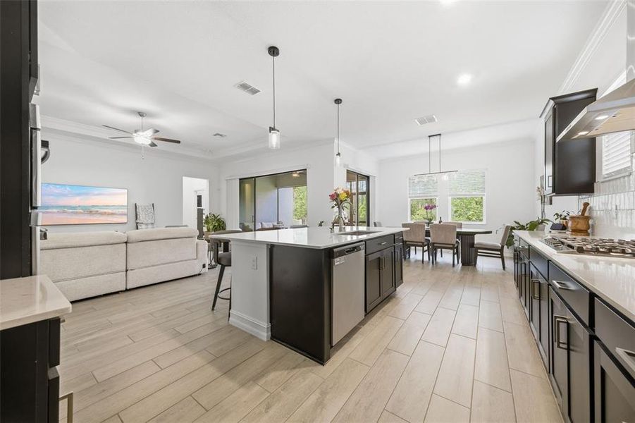 Furnished interior view inside a new home in , Land O' Lakes (Image 19).