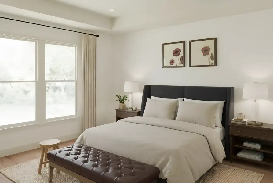 Furnished interior view inside a new home in Stonehaven, Winder (Image 32).