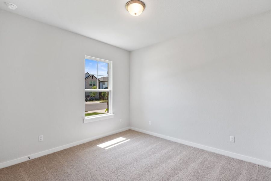 Spacious, unfurnished interior of a new home in Park Collection at Lariat, Liberty Hill (Image 32). Spacious, unfurnished interior of a new home in Park Collection at Lariat, Liberty Hill (Image 32).