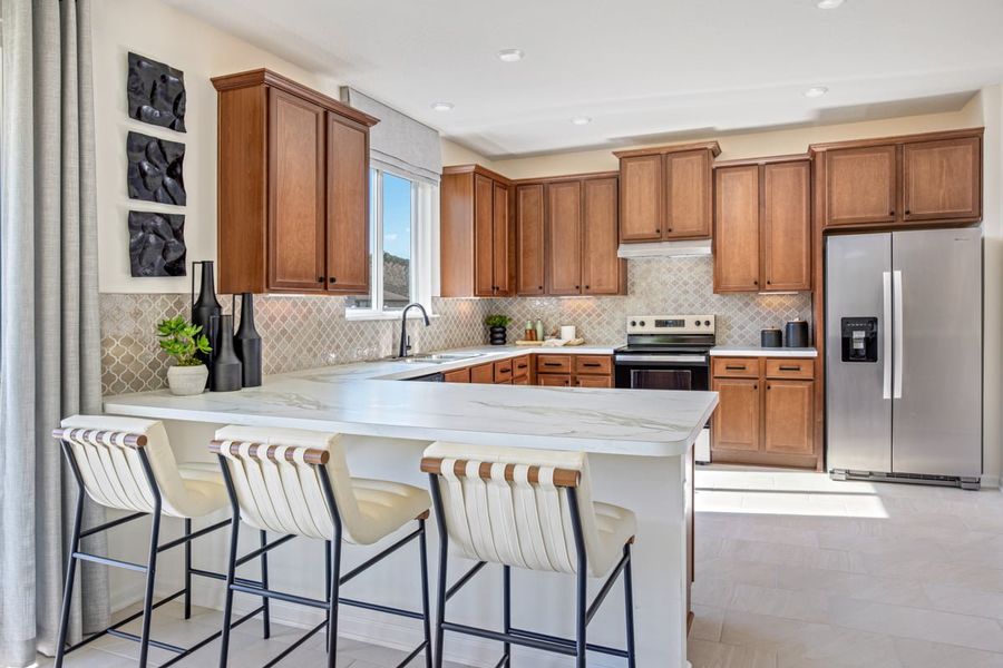 Representative furnished interior of a home built from the 2089 by KB Home in Sebastian Oaks, St. Augustine (Image 6). Representative furnished interior of a home built from the 2089 by KB Home in Sebastian Oaks, St. Augustine (Image 6).