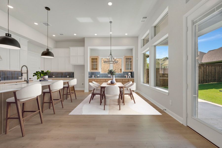 Furnished interior view inside a new home in Terraces – Estates, Rockwall (Image 6).