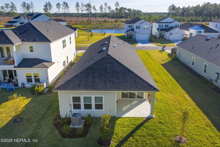 Exterior details and patio area of a home in Beacon Lake, St. Augustine (Image 20).