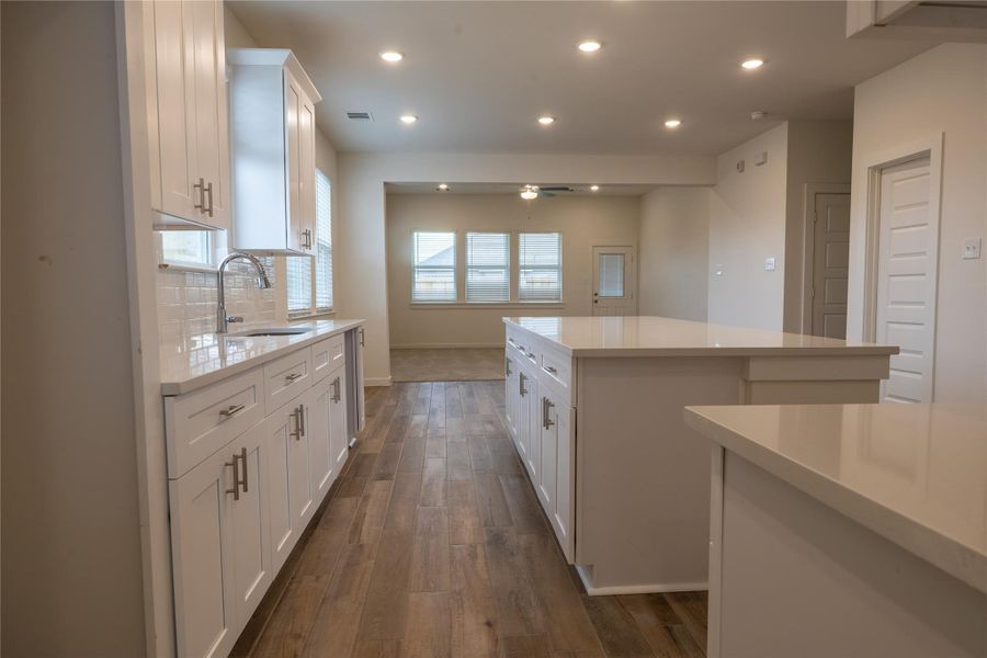 Furnished interior view inside a new home in Ashland, Angleton (Image 6).